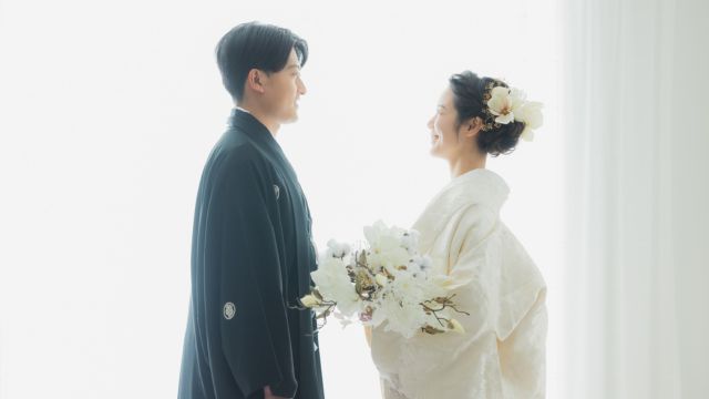 結婚式の着物