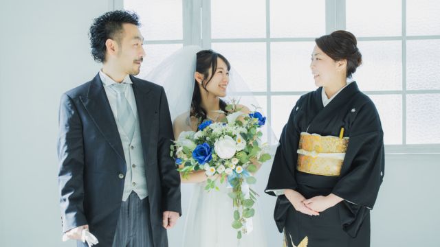 結婚式の着物