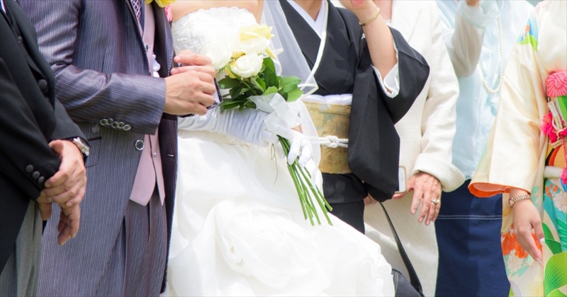 結婚式の参列時
