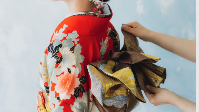振袖と帯の組み合わせ