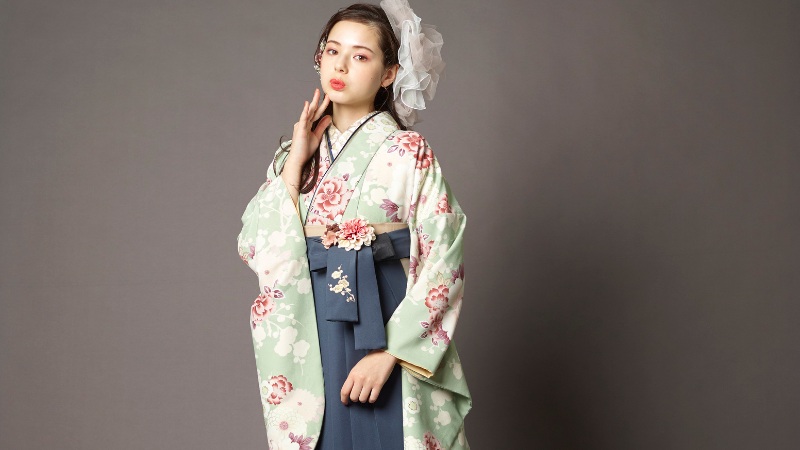 卒業式袴ヘアスタイル