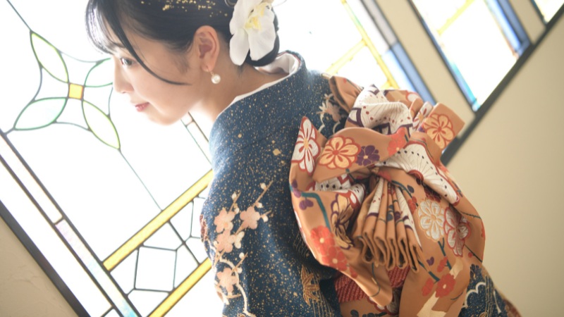 振袖と帯の組み合わせ