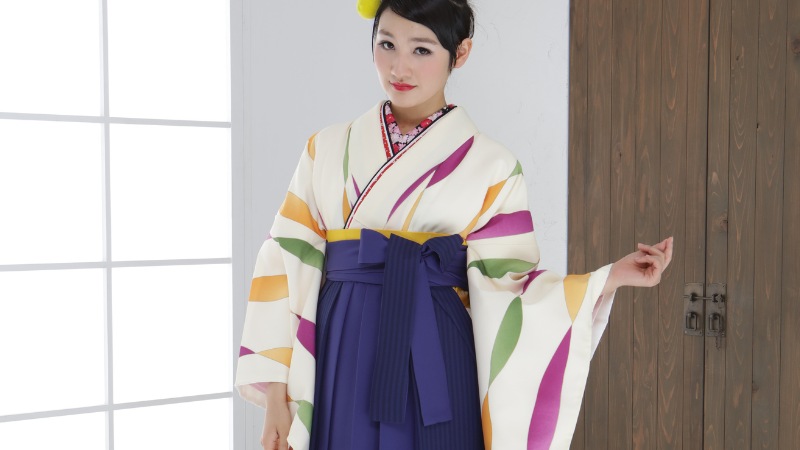 幾何学模様_卒業式袴