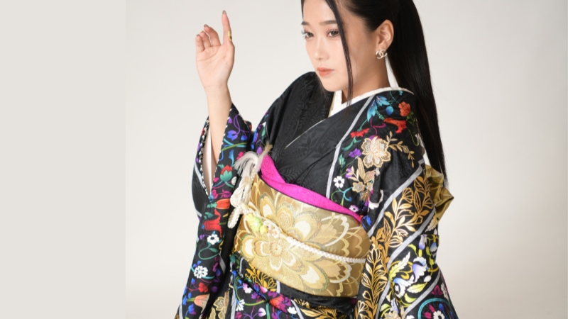 振袖と帯の組み合わせ