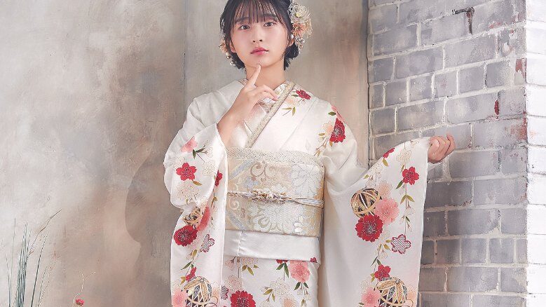 細かい柄・シンプルなデザインの振袖2