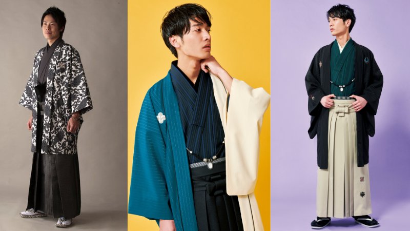 成人式男性の羽織・袴レンタル