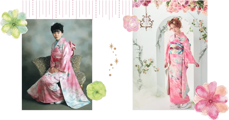 ママ振袖写真