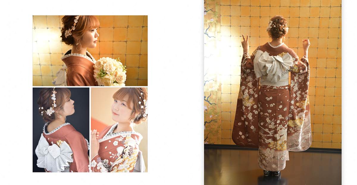 くるみ製本アルバムデザイン