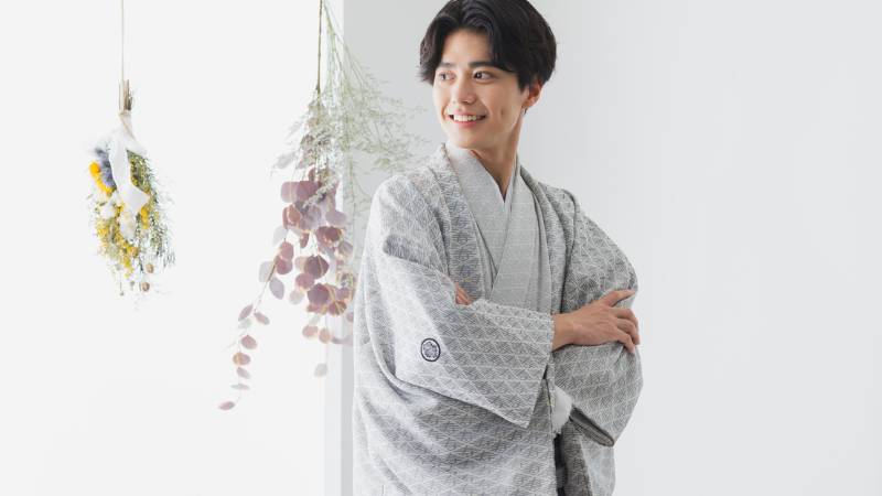 卒業式・成人式の男性の紋付き袴レンタル