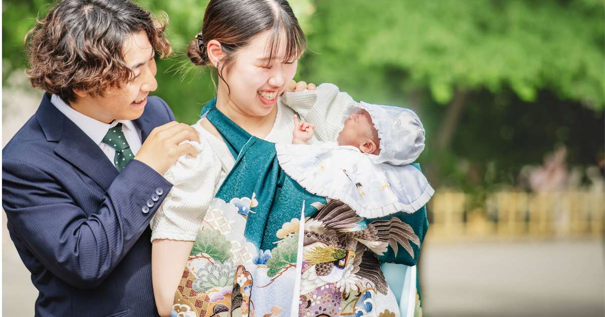 お宮参りののしめ・産着・衣装レンタル