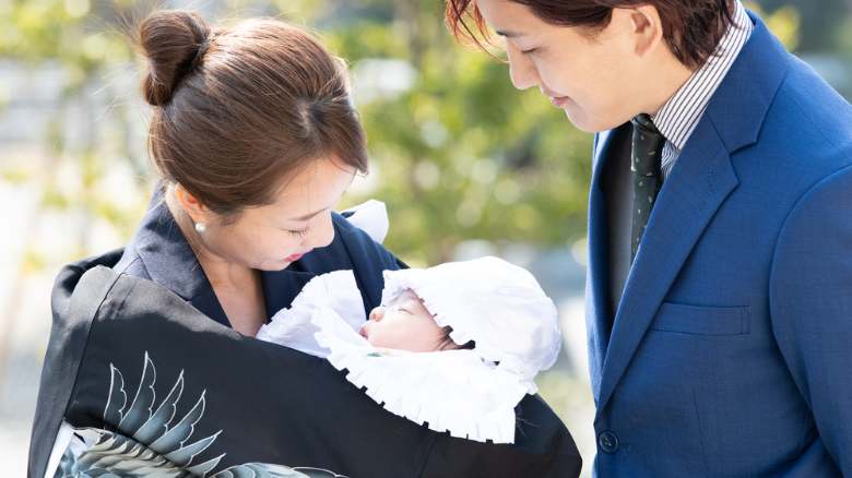 お宮参り撮影と衣装レンタル