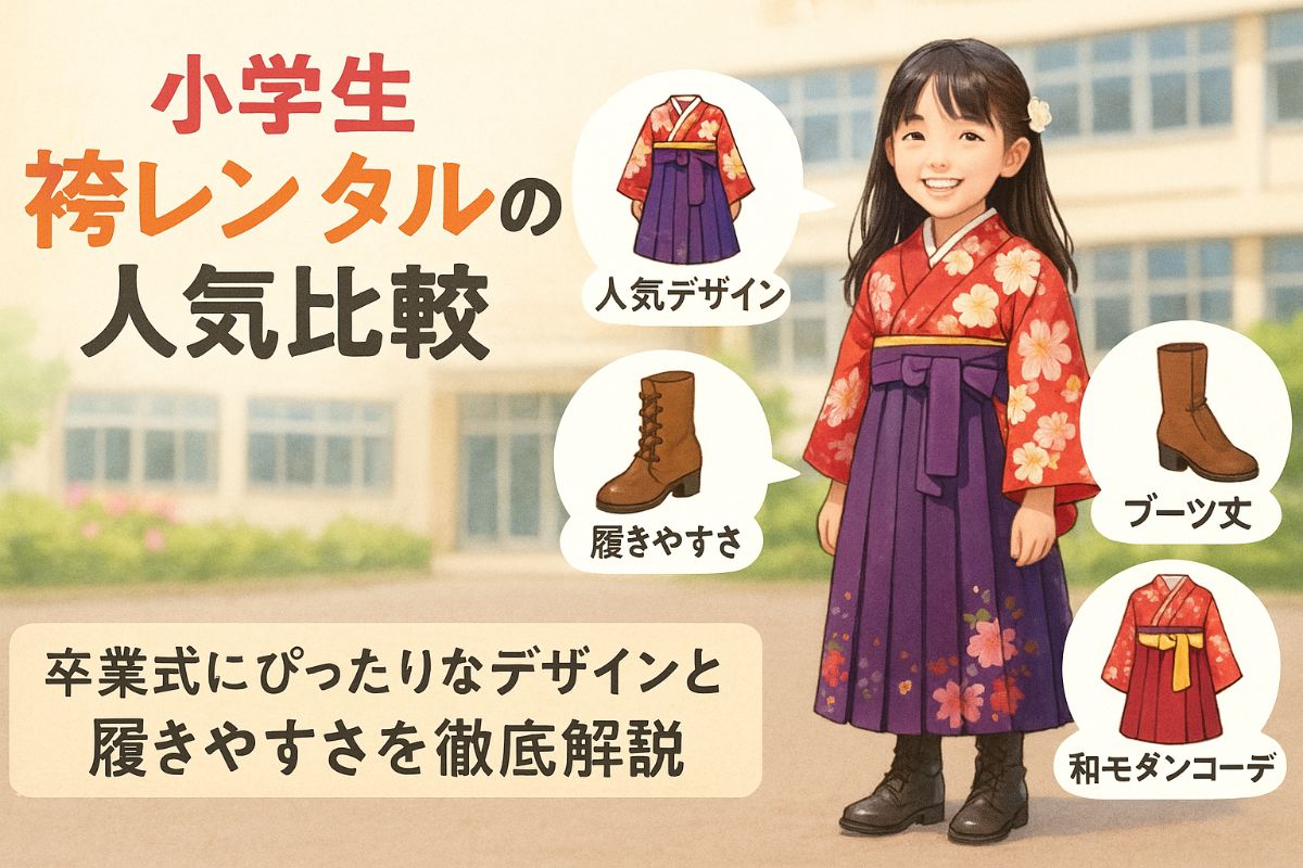 小学生の袴レンタル