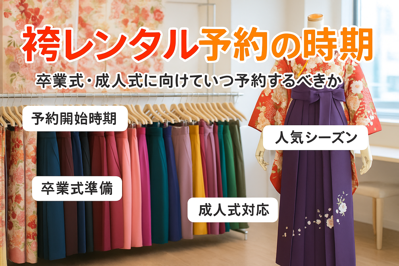 袴レンタル予約