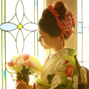 振袖前撮り撮影モデル