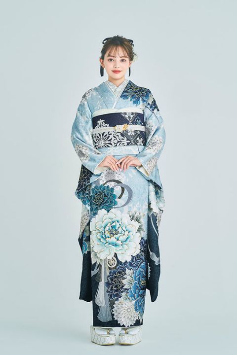 吉木千沙都 振袖