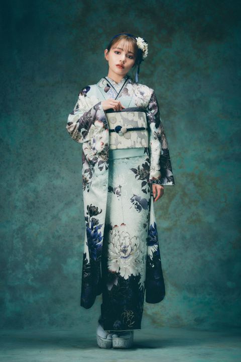 吉木千沙都 振袖