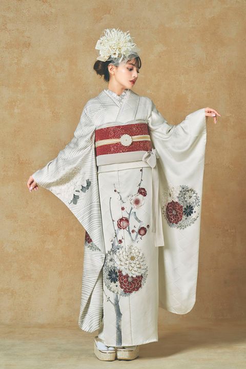 吉木千沙都 振袖